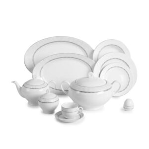 سرویس چینی زرین 102 پارچه هدیه پلاتینی