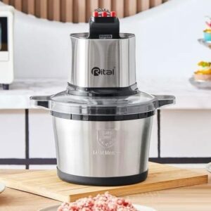 خرد کن 6 لیتری تمام استیل مدل 1001 ریتال ا Rital 1001