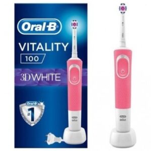 مسواک برقی اورال بی مدل100 Vitality مدل 3D White ا Oral Vitality Series 3D White Toothbrush