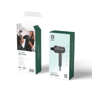 سشوار گرین لاین Green Lion Foldable Hair Dryer Lite GNFLAIRDRYGY توان 1200 وات