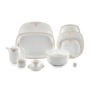 سرویس چینی زرین 98 پارچه مونت کارلو طلایی