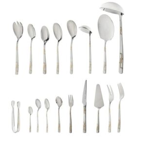 سرویس قاشق و چنگال 86 پارچه زولتن کد ZL0713177