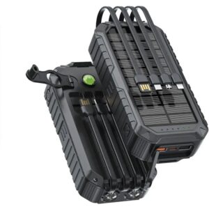 پاور بانک سولار میت 20000 میلی آمپر ساعت گرین لاین Green lion Solar Mate Power Bank 20000mAh