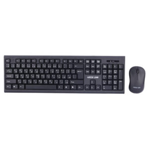 کیبورد و ماوس بی‌سیم گرین لاین مدل Green Lion GNWS24GKEYMbk Wireless Keyboard And Mouse