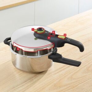 زودپز تفال 4 لیتر secure trendy ا secure trendy 4 liter